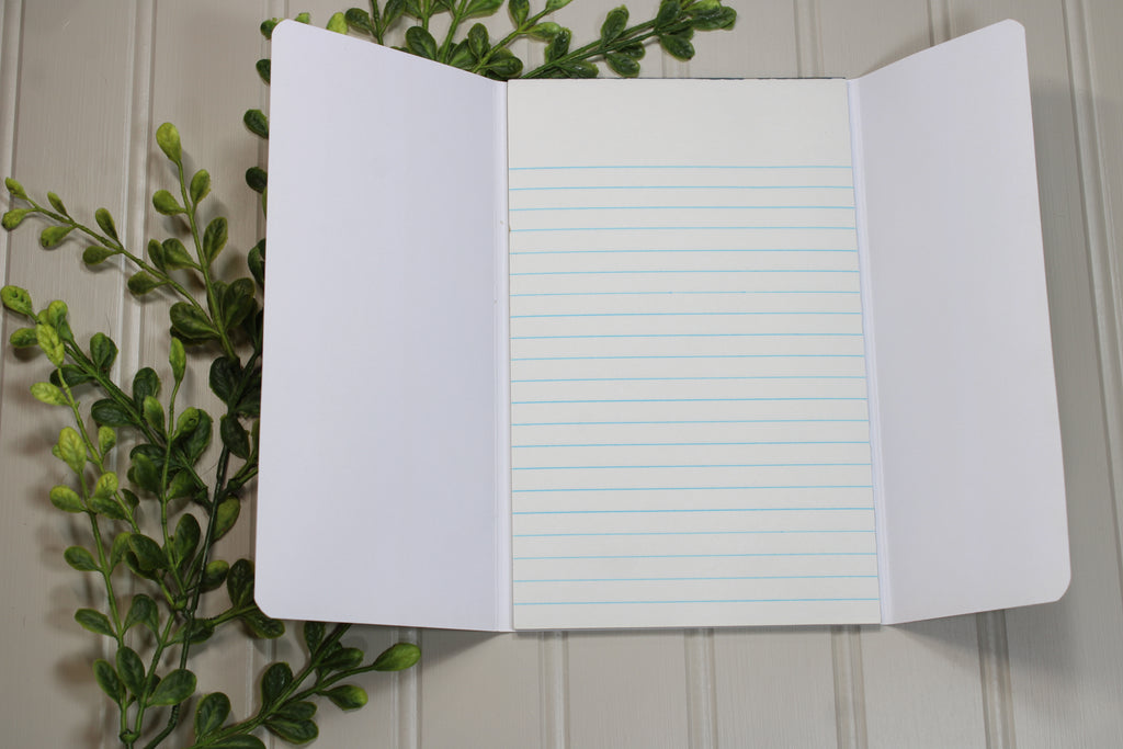 Handmade Christmas Daily Notes Folio – 5x8 Legal Pad - Christmas Greetings