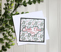 Handmade Christmas 5x5 Card - Santa Claus