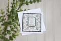 Handmade Christmas 5x5 Card - Santa's List