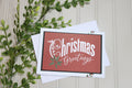 Handmade Christmas 5x7 Card - Christmas Greetings