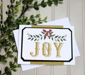 Handmade Christmas 5x7 Card - Joy