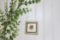 Handmade 3x3 Christmas Gift Tag - Poinsettia