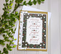 Handmade Christmas 5x7 Card - Merry Be Your Christmas