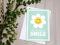 Handmade All Occasion 5x7 Card - Smile