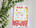 Handmade All Occasion 5x7 Card - Choose Happy