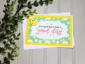 Handmade All Occasion 5x7 Card - Good Day