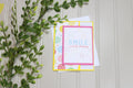 Handmade All Occasion 4.25x5.5 Card - Smile and be Happy