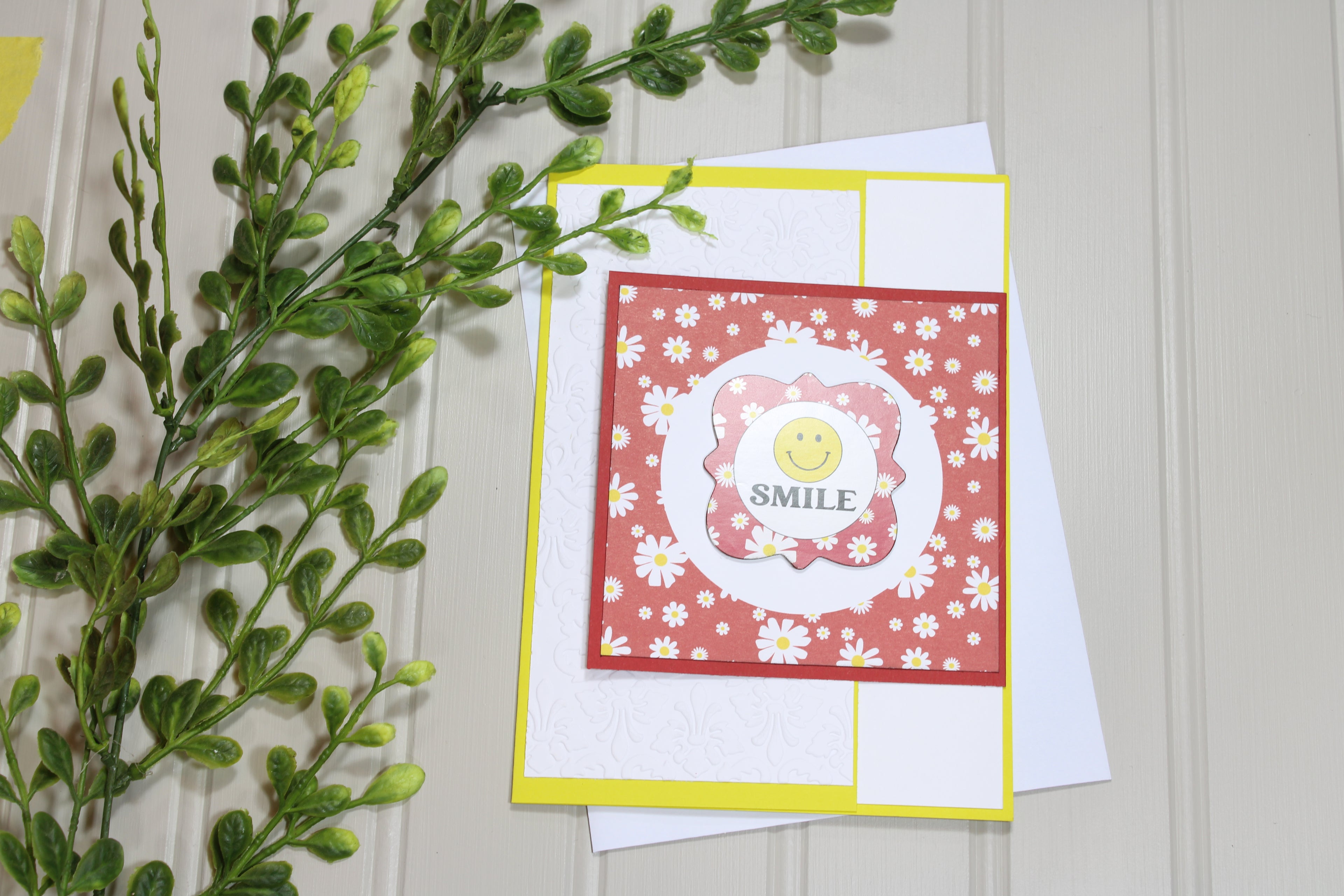 Handmade All Occasion 5x7 Card - Smile