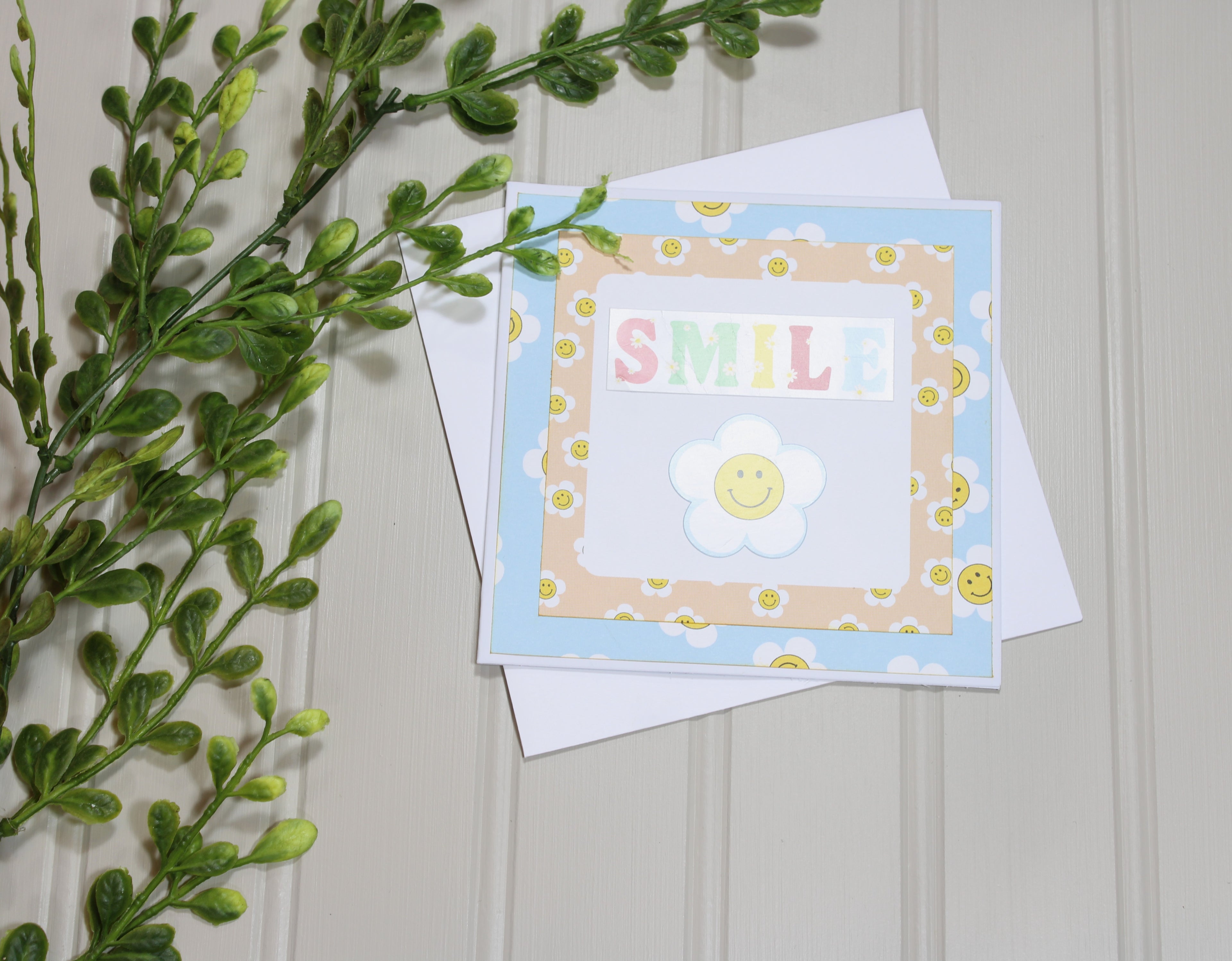 Handmade All Occasion 5x5 Card - Smile