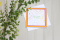 Handmade All Occasion 5x5 Card - Don't Worry Be Happy