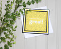 Handmade All Occasion 5x5 Card - You're Doing Great