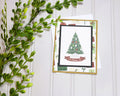 Handmade Christmas 4.25x5.5 (A2) Card - Oh Christmas Tree