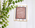 Handmade Christmas 4.25x5.5 (A2) Card - Most Wonderful Time