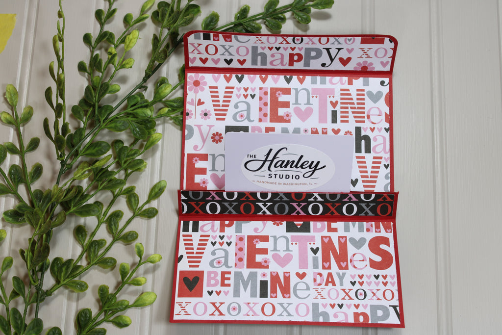Handmade Valentine's Day Gift Card Holder - Pick You