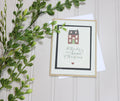 Handmade Christmas 4.25x5.5 (A2) Card - Hearts Come Home