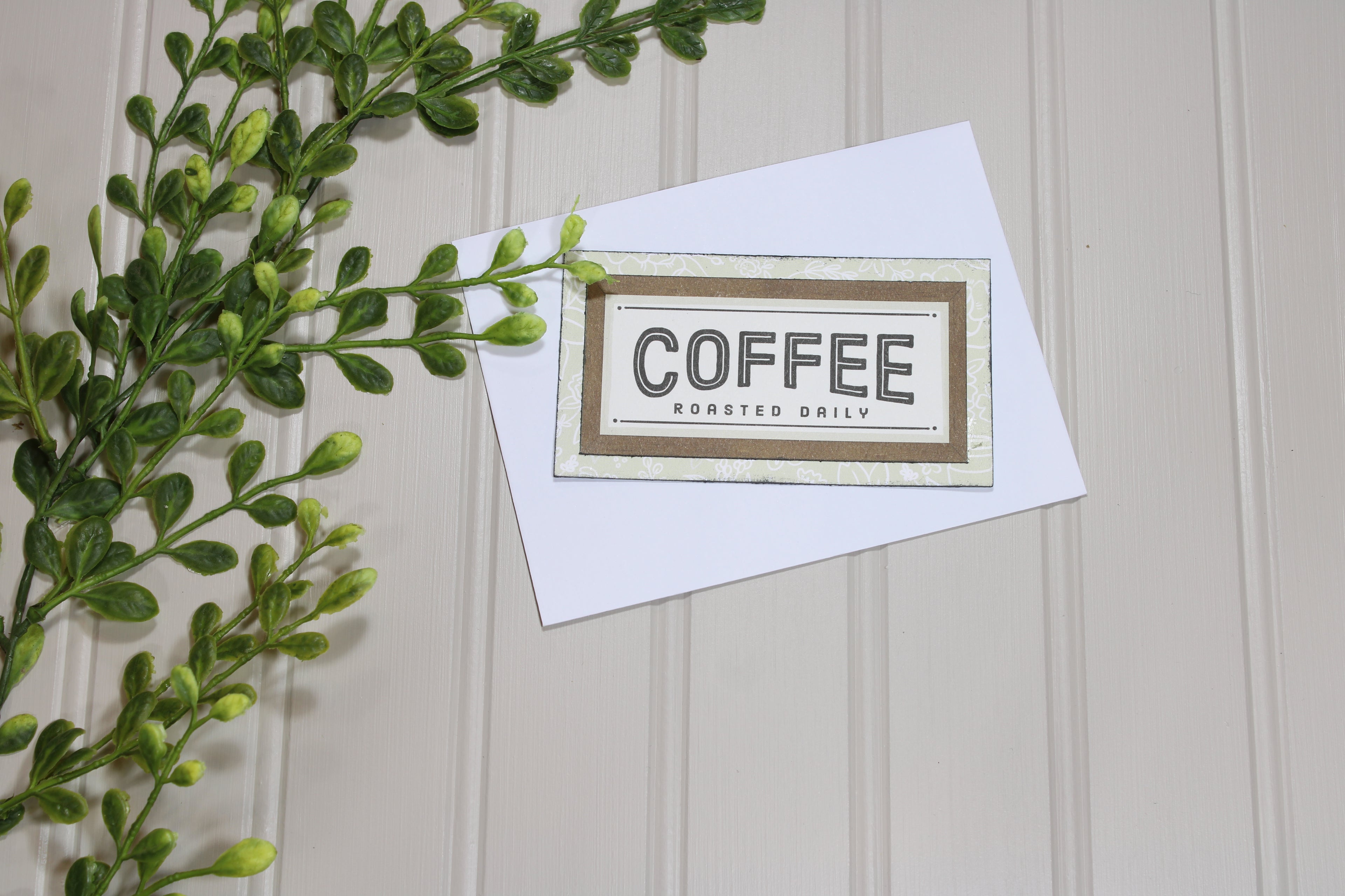 Handmade All Occasion - Coffee Lover - 4.5x2.5 Magnet - Coffee Roasted Daily