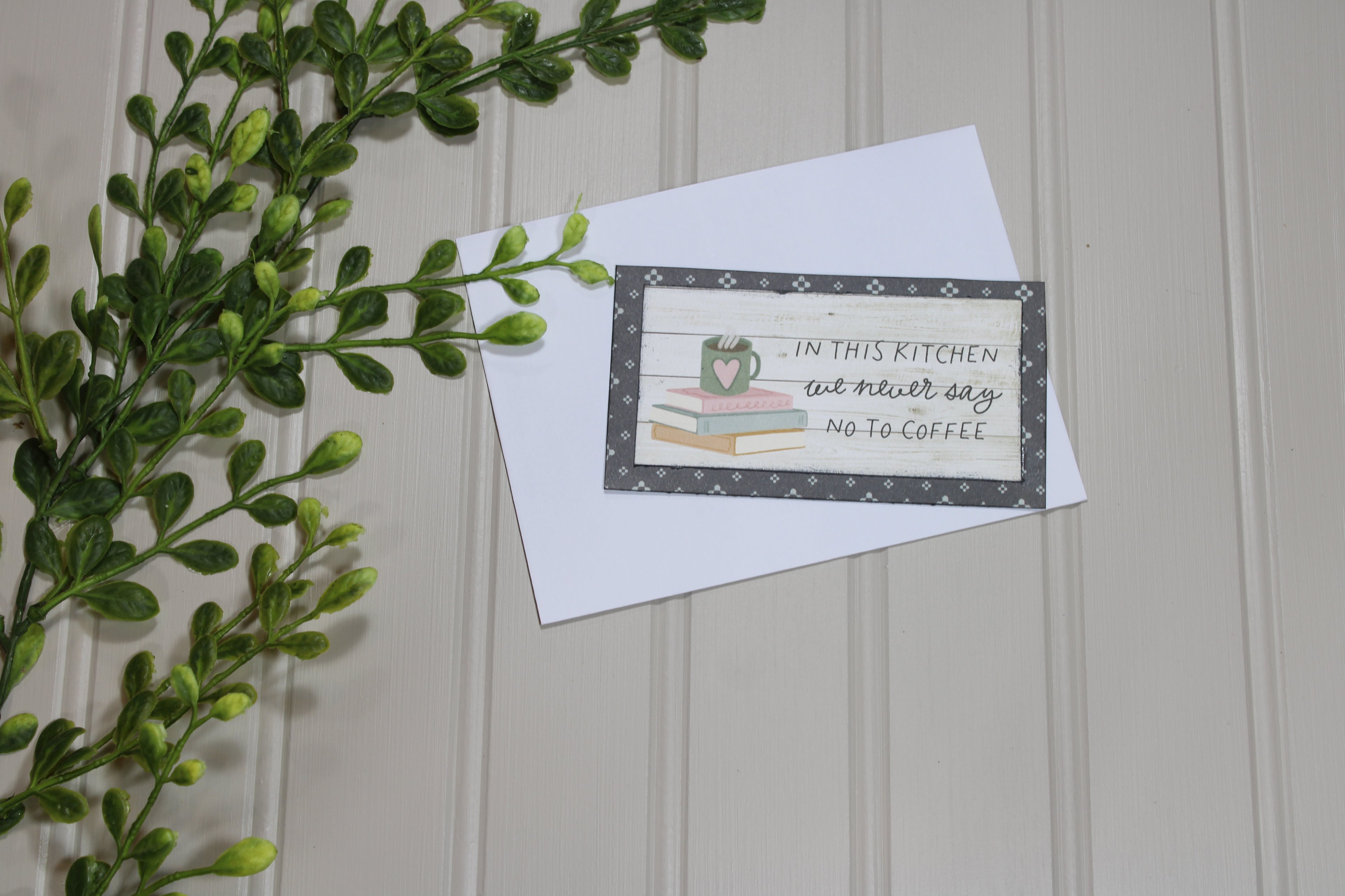 Handmade All Occasion - Coffee Lover - 4.5x2.5 Magnet - Never Say No To Coffee