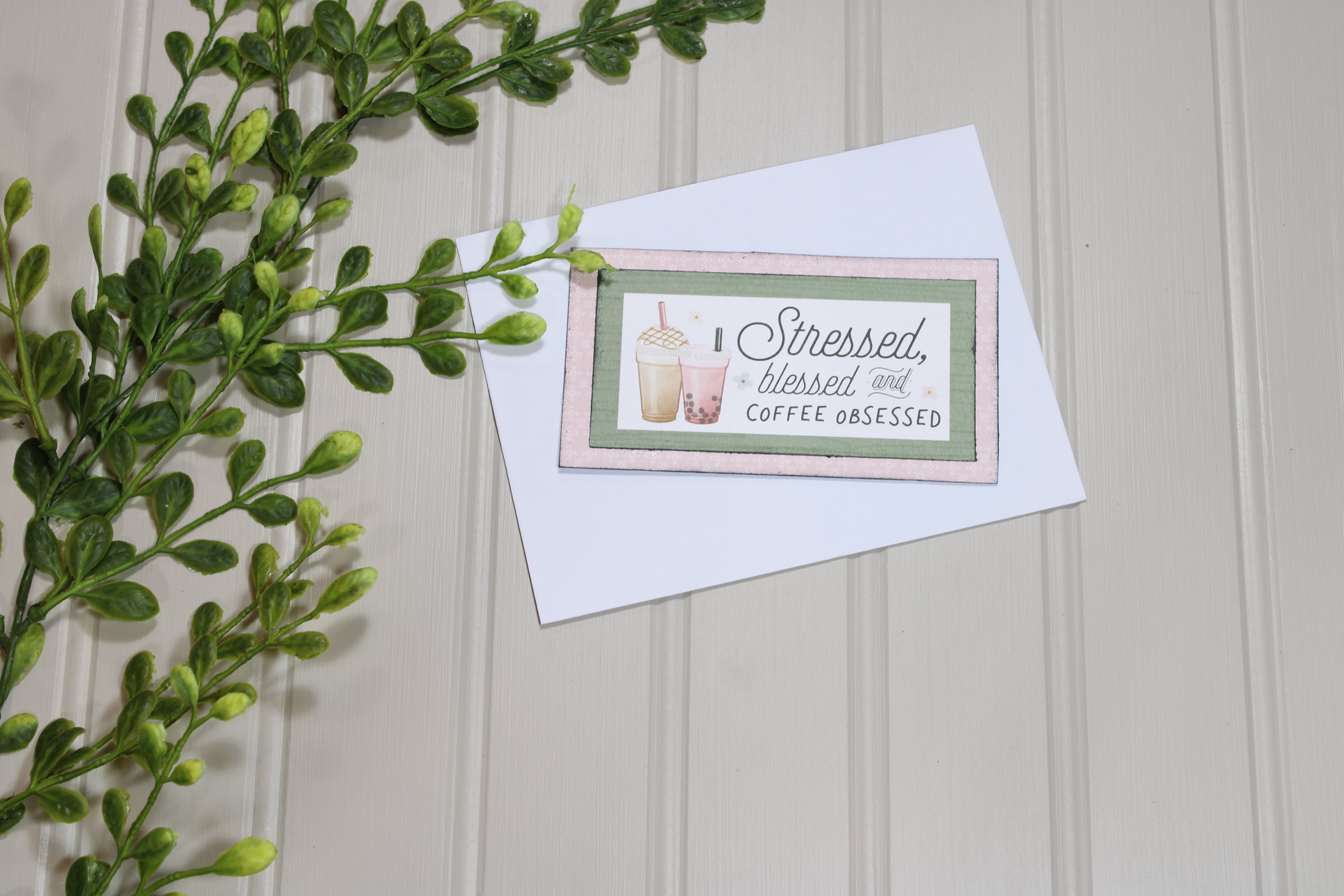 Handmade All Occasion - Coffee Lover - 4.5x2.5 Magnet - Coffee Obsessed