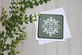 Handmade Christmas 5x5 Card - Happy Holidays