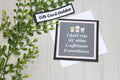 Handmade All Occasion - Coffee Lover - 5x5 Gift Card Holder - Rise And Shine