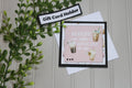 Handmade All Occasion - Coffee Lover - 5x5 Gift Card Holder - Iced Coffee Addict