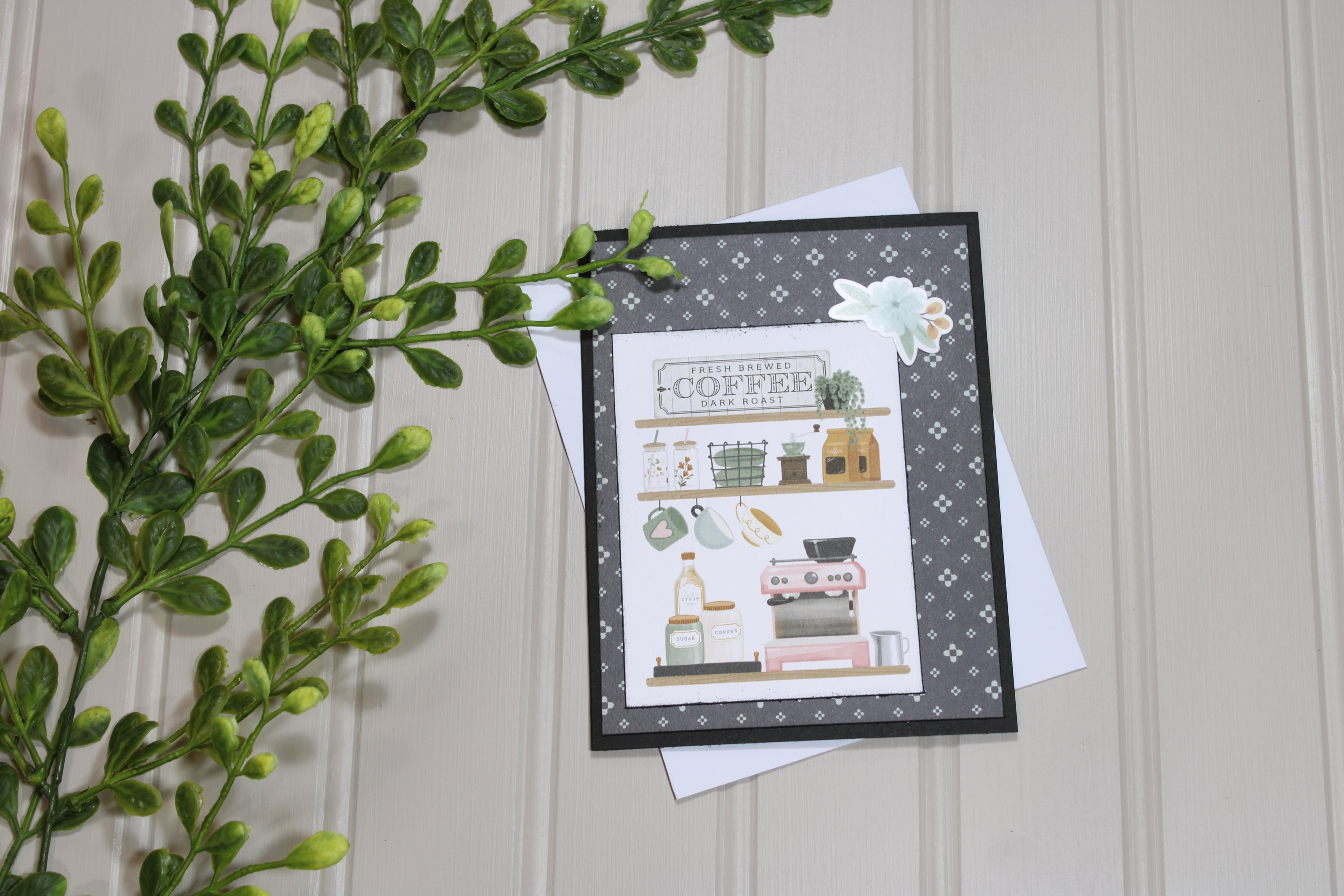 Handmade All Occasion - Coffee Lover - A2 Card - Fresh Brewed Coffee