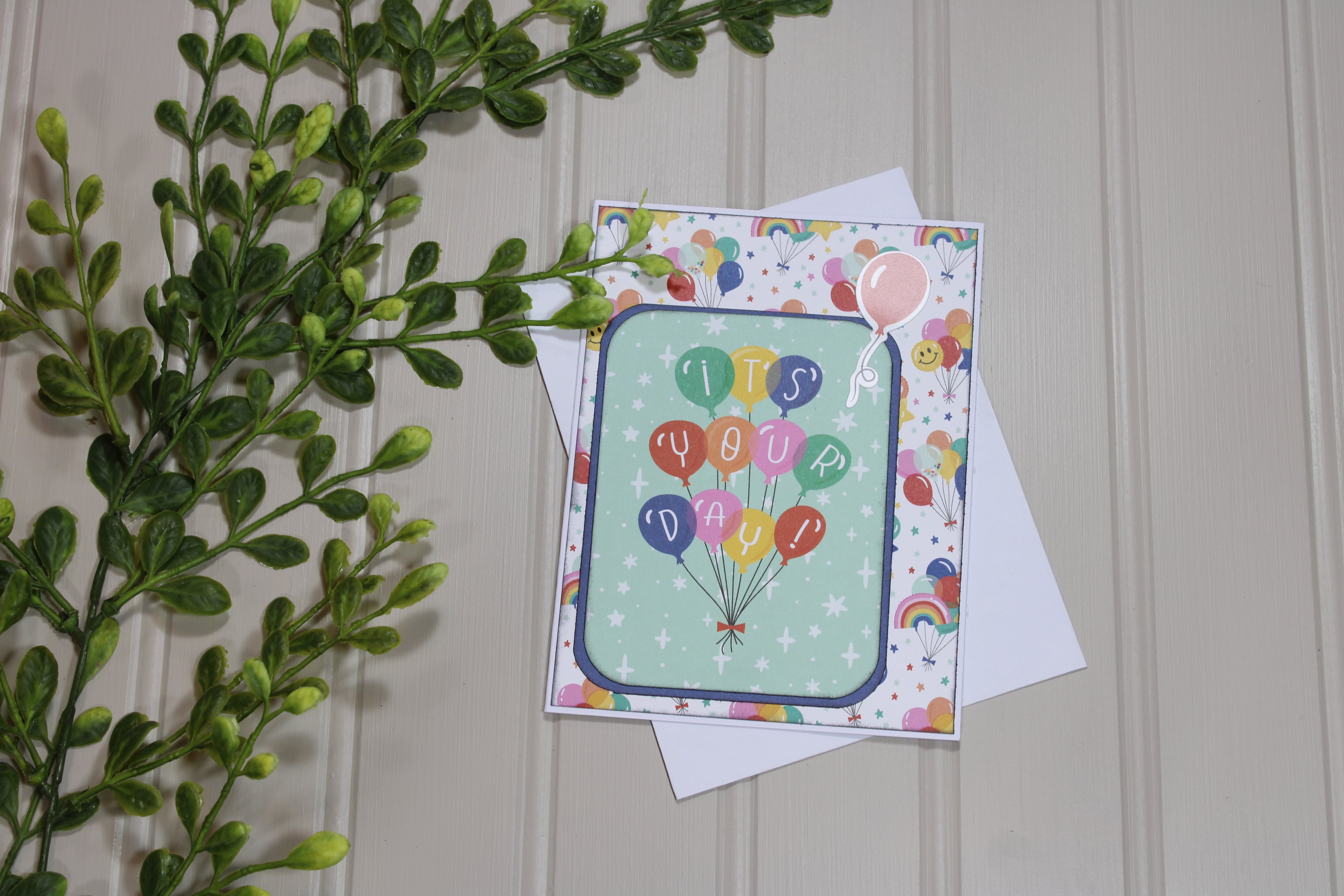 Handmade All Occasion 4.25x5.5 Card - It's Your Day