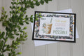Handmade All Occasion - Coffee Lover - 5x7 Card - Anything Is Possible