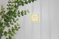 Handmade 2x2 All Occasion Gift Tag - Hooray