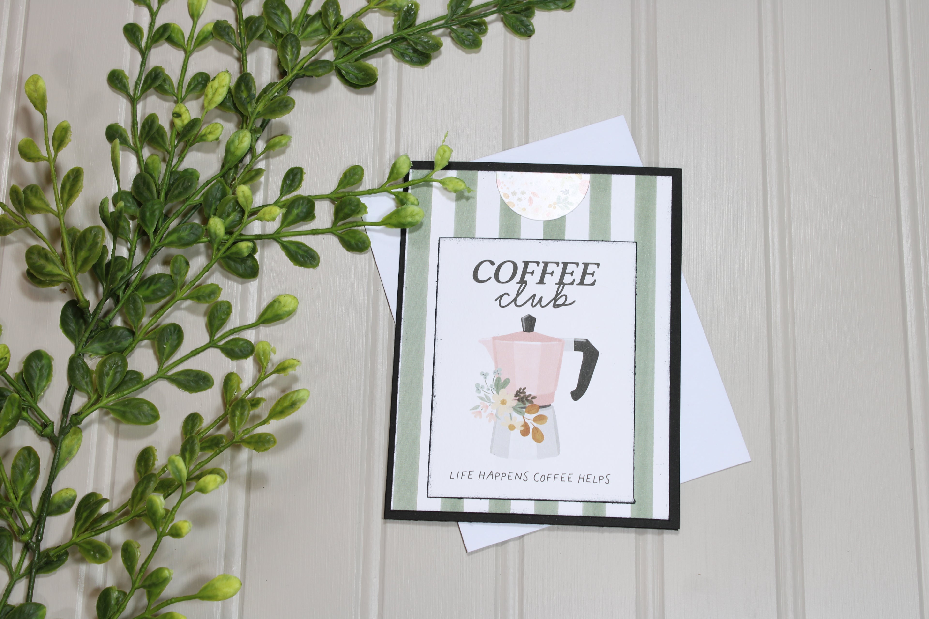 Handmade All Occasion - Coffee Lover - A2 Card - Coffee Club