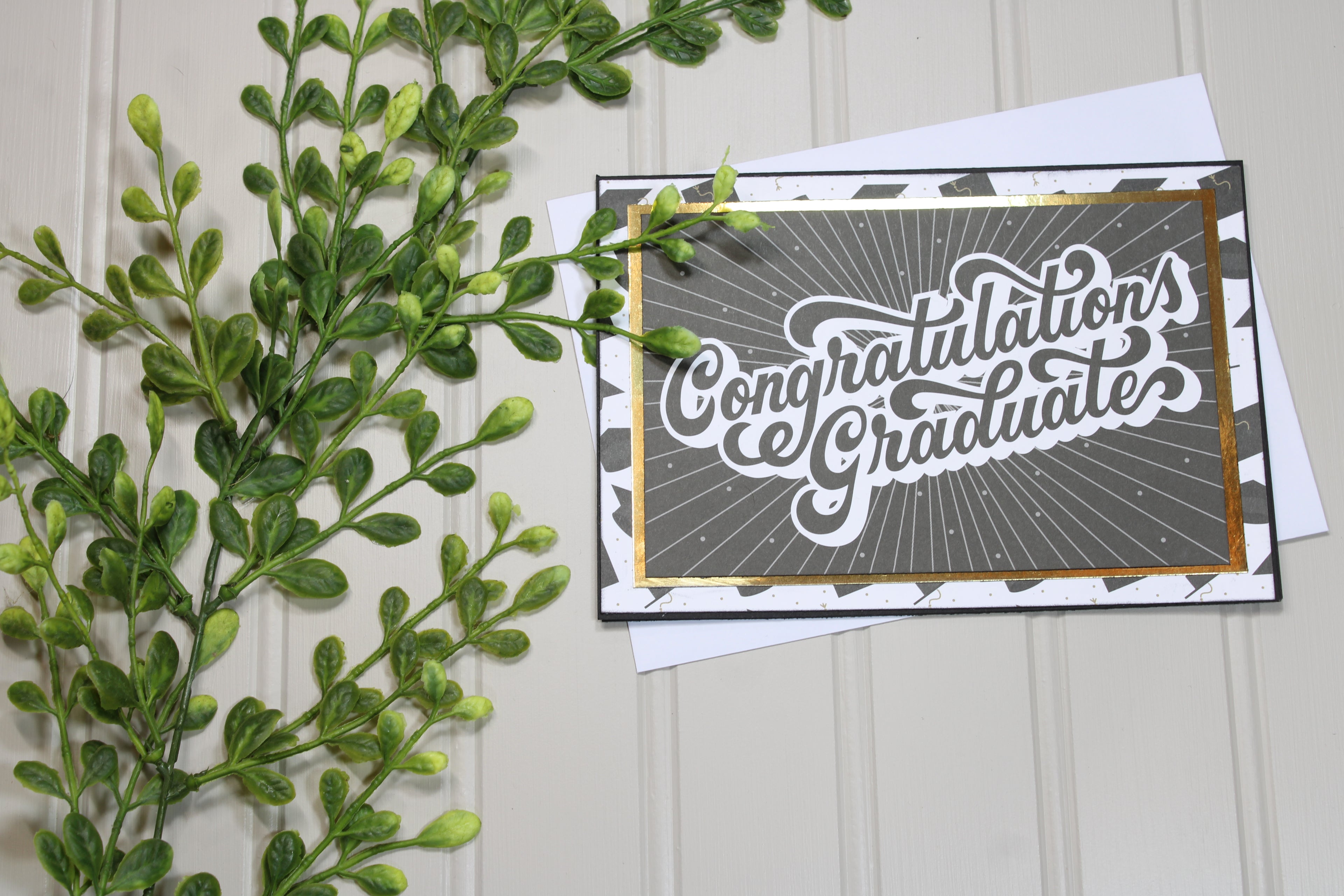 Handmade Graduation - 5x7 Card - Congratulations