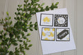 Handmade All Occasion - Bee Themed - Set of 4 Tags - Happy