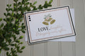 Handmade Wedding 5x7 Card - Love and Laughter