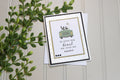 Handmade Wedding A2 Card - He Stole Her Heart