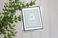 Handmade Wedding A2 Card - Wedding Day