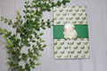 Handmade Christmas Daily Notes Folio – 5x8 Legal Pad - Holly Santa