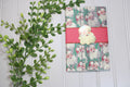 Handmade Christmas Daily Notes Folio – 5x8 Legal Pad - Santa Santa