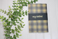 Handmade Christmas Daily Notes Folio – 5x8 Legal Pad - Merry Christmas Plaid 2