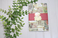 Handmade Christmas Daily Notes Folio – 5x8 Legal Pad - The Old Santa