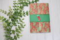 Handmade Christmas Daily Notes Folio – 5x8 Legal Pad - Stockings