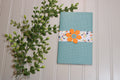 Handmade Daily Notes Folio – 5x8 Legal Pad - Green Goddess
