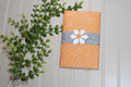 Handmade Daily Notes Folio – 5x8 Legal Pad - Creamsicle