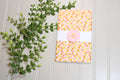 Handmade Daily Notes Folio – 5x8 Legal Pad - Triangles
