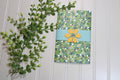 Handmade Daily Notes Folio – 5x8 Legal Pad - Green Garden