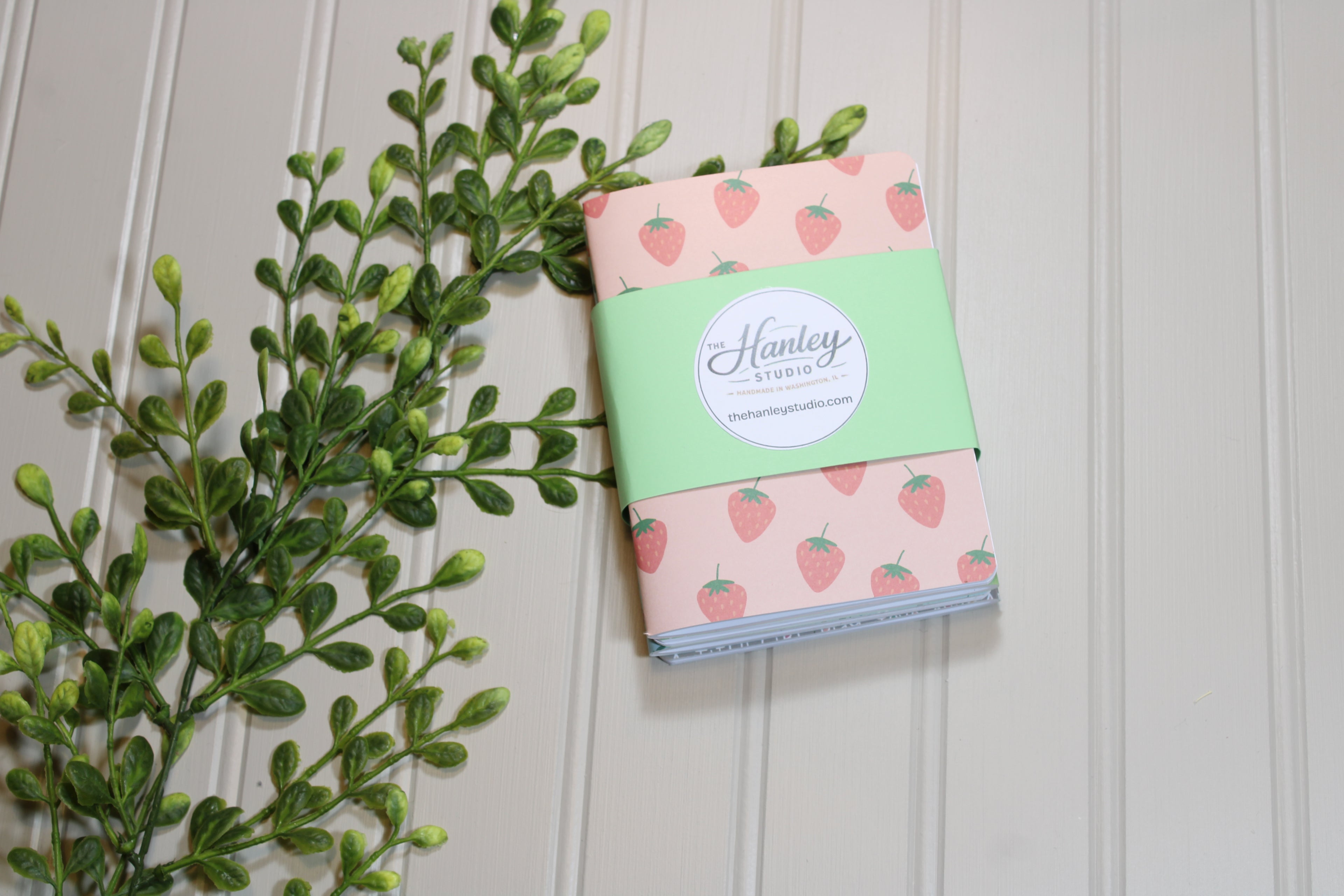 Handmade Notebook Set – 4 Lined Notebooks – 4x5.25 - Any Day