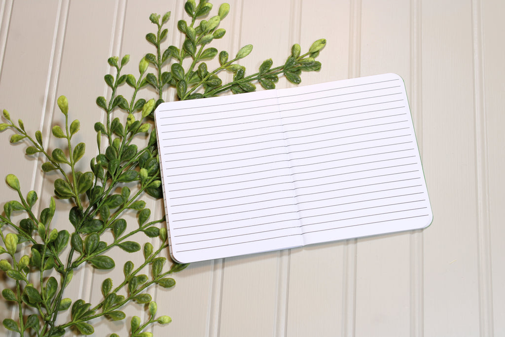Handmade Notebook Set – 4 Lined Notebooks – 4x5.25 - Something Blue